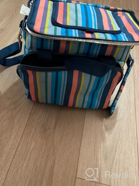 img 1 attached to Yodo 18L Insulated Soft Cooler Bag - Keeps Food & Drinks Cold Up To 4-6 Hours, Perfect For Family Reunion, Party, Beach Picnic, Sporting Music Events & Everyday Meals At Work. review by Victor Ahmed