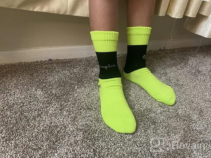 img 1 attached to Ultimate Comfort and 🧦 Style: Champion Kid's Sock Multipacks Unleashed! review by Briceston Criss