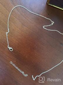 img 7 attached to Baydurcan Дружба: ориентировочный компасный ожерелье с подвеской в виде слона для удачи и сотни рек, включая сообщение