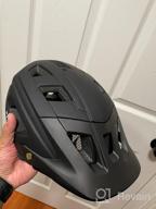 img 1 attached to PHZ Adult Bike Helmet: Certified Safety With Light, Visor, And Inner Pads For Men And Women On Mountain, Road, And Skateboard review by Luckie Coonrod