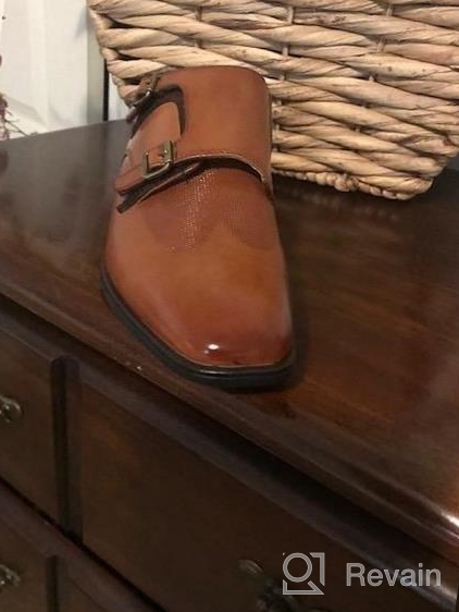 img 1 attached to 🕺 Stylish Florsheim Unisex-Child Potenza Jr. Double Monk Strap Loafer: Stride in Confidence review by Jose Morrison