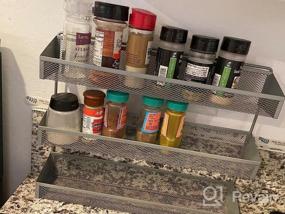 img 7 attached to Efficient Cabinet And Wall-Mounted Spice Rack Organizer For An Organized And Accessible Kitchen!