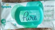 img 2 attached to Pampers Aqua Pure Wipes: Four-Pack for Gentle and Effective Baby Care review by Anastazja Pluta ᠌