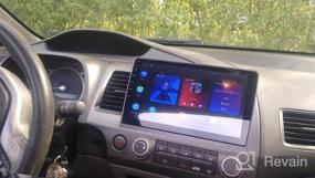 img 5 attached to Обновите свой Honda Civic с помощью автомобильной стереосистемы Android с сенсорным экраном HD 10,1 дюйма — Wi-Fi, GPS, Mirror Link, резервная камера и многое другое!