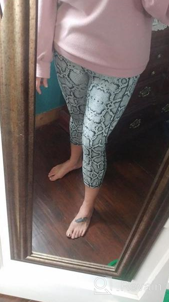 img 1 attached to High Waisted Yoga Leggings With Pockets For Women - Stylish Workout And Running Pants By STYLEWORD review by Isaac Tutt