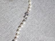 img 1 attached to Stunning Freshwater Pearl Strand Necklace: All Shapes, Sizes And Clasp For Women'S Jewelry Collection review by John Shorter