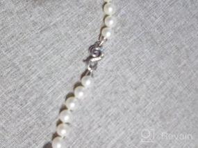 img 8 attached to Stunning Freshwater Pearl Strand Necklace: All Shapes, Sizes And Clasp For Women'S Jewelry Collection