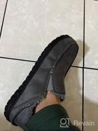 img 1 attached to Comfortable And Versatile LongBay Memory Foam Moccasin Slippers For Men - Ideal For Indoor And Outdoor Wear review by Michael Wilder