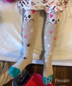 img 7 attached to Adorable Cartoon Animal Knee High Socks For Girls - Soft Cotton Over The Calf Socks By FNOVCO