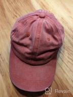 img 1 attached to Washed Twill Cotton Baseball Cap For Men And Women - Adjustable And Comfortable (A1008) review by Eric Carr