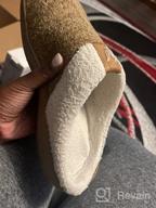 img 1 attached to Cozy Memory Foam Slippers For Women With Fuzzy Plush Fleece Lining, Comfortable House Shoes For Indoor And Outdoor Use, Anti-Skid Sole For Winter Warmth review by Paul Zimmer
