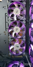 img 6 attached to 🌈 Experiencing Optimal Air Flow and Stunning RGB with IN WIN Jupiter AJ120 High Air Flow Addressable RGB Fan Kit 120mm (Triple Pack)