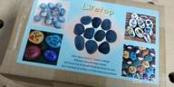 img 1 attached to 50 Count Black Flat & Smooth Kindness Rocks For Painting, Decoration, And Crafts - Hand Picked 1.5 To 2.7 Inch Medium & Small Rocks By Lifetop review by Roberto Nastanovich