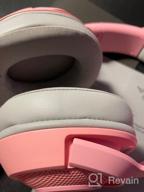 img 3 attached to 🐱 Upgrade Your Gaming with Razer Kraken BT Kitty Edition: Low Latency Bluetooth 5.0, Custom-Tuned Drivers, Beamforming Mic, & Chroma Lighting | Quartz Pink review by Faun Su ᠌