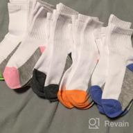 img 1 attached to Cooraby Boys' Crew Socks - 15 Pack of Ribbed Support Athletic Classic Kids Socks review by Rob Marsh