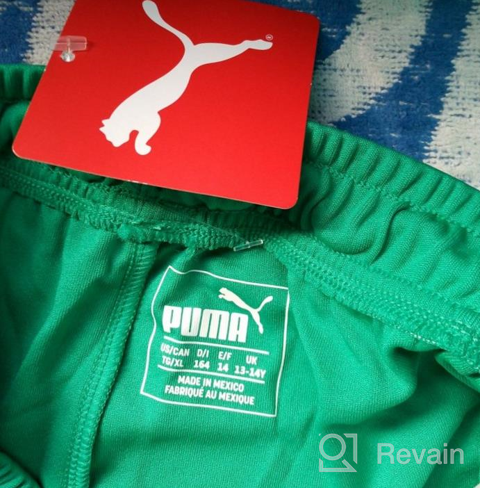 img 1 attached to PUMA Men's White Shorts with Black PUMA Boys Clothing and Active Collection review by Marco Carpenter