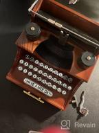 img 1 attached to Add Vintage Charm To Your Space With The Alytimes Typewriter Music Box review by Dave Neal