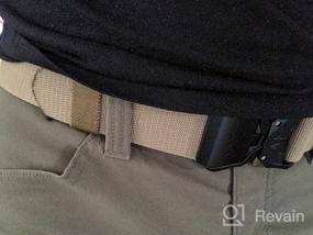 img 8 attached to JUKMO Tactical Military Release Medium Men's Belts & Accessories