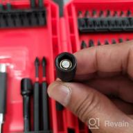 img 1 attached to Efficient Screwdriver Bit Set - YIYITOOLS 45 Piece Impact Driver Set With Durable Steel Bits For Versatile Drilling And Screwdriving Needs - YY2020051 review by Robert Olguin