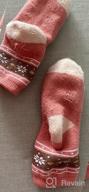 картинка 1 прикреплена к отзыву Согрейте зиму своих мальчиков с помощью 6 пар толстых хлопковых носков с усиками. от Lisa Rodriguez