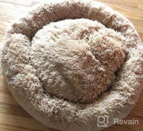 img 6 attached to Get Comfy With Barkbox 2-In-1 Memory Foam Donut Cuddler Dog And Cat Bed For Joint Relief And Calmness - Removable Cover, Machine Washable, Waterproof Lining, And Toy Included!