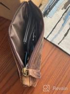 img 1 attached to Handcrafted Leather Pencil Case - Elegant, Practical & Durable 8"X4" Design W/ Side Pocket & Keyring! review by Maurice Hurd
