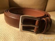 img 1 attached to Genuine Leather Double Stitch Classic Accessories for Men review by Robby Agrawal