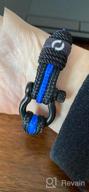 img 1 attached to Thin Blue Line Law Enforcement Bracelet - Perfect Gift for Police Officer review by Brandon Wong