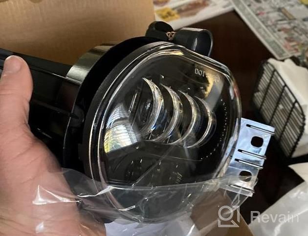 img 1 attached to XPCTD Upgraded LED Fog Lights Passing Lamps For Dodge Ram 1500 2500/3500 2002 2003 2004 2005 2006 2007 2008 2009 Durango 2004-2006 Truck Chrome review by Joshua Nation