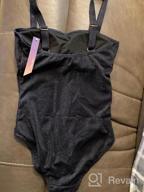 img 1 attached to Flattering Women'S Monokini With Push-Up Pads, Tummy Control And Adjustable Fit - Perfect For Conservative Swimmers - MOLYBELL review by Barbara Murphy