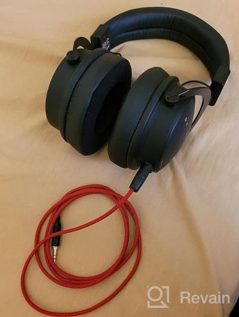 img 1 attached to Brainwavz Hybrid Ear Pads For Razer Kraken, AKG K52, K72, K92, Beyerdynamic DT770PRO & More - Upgrade With Memory Foam For Enhanced Comfort And Improved Sound Quality review by Brian Pius