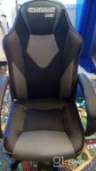 img 2 attached to Gaming chair Chairman GAME 17, upholstery: imitation leather/textile, color: black/red review by Stanislaw Szczesny ᠌