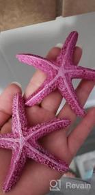 img 6 attached to Artificial Blue Starfish Coral Ornament For Fish Tank Decor - 2 Pack Of Quickun 3.5 Inch Silicone Resin Aquarium Decorations