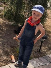 img 7 attached to OFFCORSS Toddler Overalls: Stylish 👖 Boys' Clothing for Comfortable and Versatile Overalls