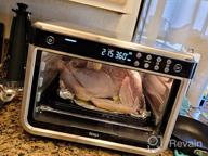 img 1 attached to Ninja Foodi DT201 10-In-1 XL Pro Air Fry Digital Countertop Convection Toaster Oven With Dehydrate And Reheat, 1800 Watts, Stainless Steel Finish review by James Mcphearson