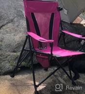 картинка 1 прикреплена к отзыву 400Lbs Capacity Kijaro XXL Dual Lock Portable Camping Chair - Versatile Outdoor & Lawn Folding Chair от Maurice Malek