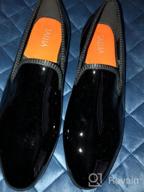 img 1 attached to Tallia Mens Enrico Black Bordo Men's Shoes and Loafers & Slip-Ons review by Kevin Ayala