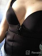 img 1 attached to Ultimate Women'S Neoprene Sauna Sweat Vest With Waist Trainer And Adjustable Belts review by Blake Larson