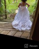 img 1 attached to 💃 Elegant Sleeveless Wedding and Pageant Girls Clothing by AbaoSisters review by Heather Nelson