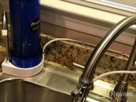 img 1 attached to Blue Ecosoft Faucet Mount Water Filter System With Extra Filtration Cartridge For Countertops review by Benjamin Saric