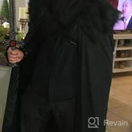 img 1 attached to 🧥 Northern Winter Lord Cosplay Cloak, Black, Medium - Encore Costumes review by Christopher Holker