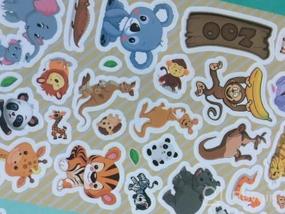 img 7 attached to 1300+ Count Animal Stickers Assortment Set - 8 Themes Collection For Kids, Teachers & Parents!