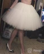 img 1 attached to Lady'S Knee-Length Tutu Tulle Skirt: Perfect Underskirt For A Princess Look By Babyonline review by Darryl Duncan