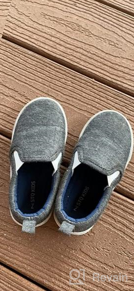 img 1 attached to 👟 Lightweight Loafers for Boys: KIZWANT Toddler Sneakers in Loafers - Stylish and Comfortable review by Kenny Stephens