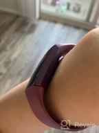 img 1 attached to 💦 Waterproof Replacement Hamile Bands for Fitbit Charge 4/3/3 SE - Dark Brown, Large Size- Fitness Sport Band Wristband for Women and Men review by Thomas Silva