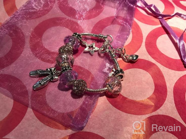 img 1 attached to 🏻 Infinity Collection European Style Dance Charm Bracelet - Perfect Dance Recital Gift review by Dean Pascual