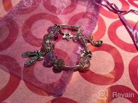 img 7 attached to 🏻 Infinity Collection European Style Dance Charm Bracelet - Perfect Dance Recital Gift