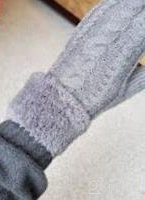 img 1 attached to Cozy & Chic: Women'S Knit Winter Gloves With Plush Lining For Ultimate Warmth & Style review by Robert Castro