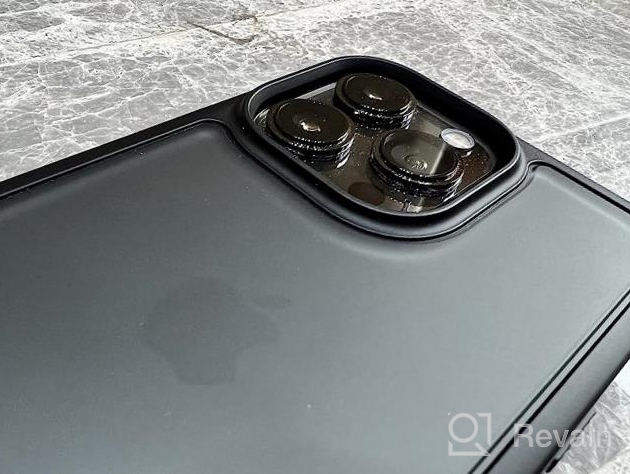 img 1 attached to Protect Your IPhone 13 Pro Max With Humixx Matte Black Case: 10FT Drop Protection, Anti-Scratch, Anti-Fingerprint, Shockproof Translucent Cover With Soft Texture For Maximum Defense. review by Chris Cooper