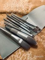 img 2 attached to 💄 Professional Makeup Brush Set in Case - 8-Piece High-Quality Makeup Brushes review by Agata Stadnicka ᠌